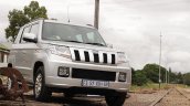 South African-spec Mahindra TUV300 front three quarters