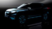 SsangYong XAVL concept front three quarters rendering