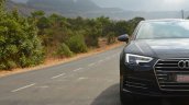 2017 Audi A4 35 TDI grille bumper headlamp First Drive Review