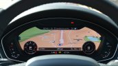 2017 Audi A4 35 TDI navigation map First Drive Review