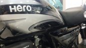 2017 Hero Splendor Plus BSIV at dealership fuel tank
