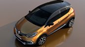 2017 Renault Captur (facelift) front three quarters elevated view