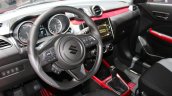 2017 Suzuki Swift (2017 Maruti Swift) steering wheel Geneva Live