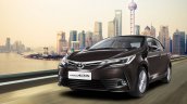 2017 Toyota Corolla (facelift) front three quarters in motion