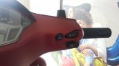 2017 Vespa SXL 150 BSIV at dealership switchgear right