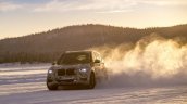 2018 BMW X3 (BMW G01) front three quarters winter testing