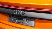 Audi Q8 Sport Concept badge at the 2017 Geneva Motor Show Live