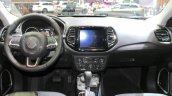 India-bound Jeep Compass dashboard at the Geneva Motor Show Live