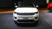 India-bound Jeep Compass front at the Geneva Motor Show Live