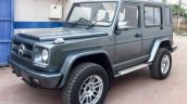 India's first Force Gurkha to Mercedes G Wagen conversion front quarter