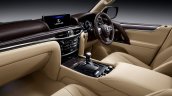 Lexus LX 450d dashboard