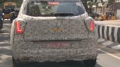 Mahindra S201 rear compact SUV spotted testing in Chennai