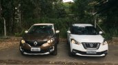 Renault Captur (Renault Kaptur) vs Nissan Kicks front