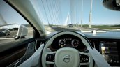 Volvo future sedan interior teaser