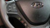 2017 Hyundai Xcent India launch steering wheel left