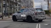 2018 BMW X5 rear three quarters left side spy shot