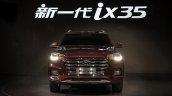 All-new Hyundai ix35 front at Auto Shanghai 2017