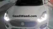 Exterior of the 2017 Maruti Swift Dzire (3rd gen) front leaked