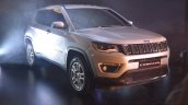 India-made Jeep Compass front three quarter right unveiled