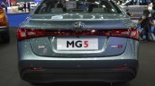 MG5 sedan rear at 2017 Bangkok International Motor Show