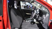 Nissan Navara Black Edition front seats at 2017 Bangkok International Motor Show
