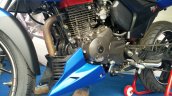 TVS Apache RTR 200 track experience at MMRT engine view right
