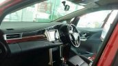 Toyota Innova Crysta Touring Sport interior on dealer display