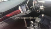 Toyota Innova Crysta Touring Sport interior spied at dealership