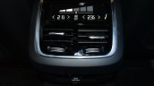 Volvo S90 rear HVAC controls at 2017 Bangkok International Motor Show