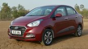 2017 Hyundai Xcent 1.2 Diesel (facelift) front three quarter review