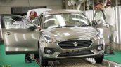 2017 Maruti Dzire spotted in factory front