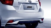 2017 Toyota Yaris L rear fascia