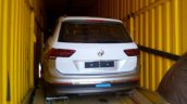 2017 VW Tiguan rear en route to Indian dealership