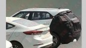 2018 Hyundai ix25 (2018 Hyundai Creta) facelift rear three quarters spy shot