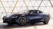 BMW 8 Series concept front three quarters left side leaked image