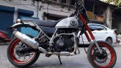 Royal Enfield Himalayan Madmax by Transfigure Custom House side right low