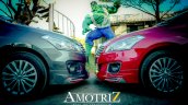 Suzuki Ciaz with Amotriz body kit front fascia