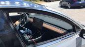 Tesla Model 3 interior spy shot