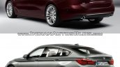 2017 BMW 6 Series GT vs. BMW 5 Series GT rear three quarters