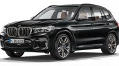 2017 BMW X3 front three quarters leaked image