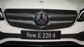 2017 Mercedes E 220 d LWB grille launched in India