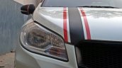 Dual tone Maruti S-Cross with stripes by AK Customs headlamp