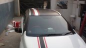 Dual tone Maruti S-Cross with stripes by AK Customs roof