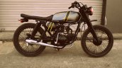 Hero Honda 100 cc custom bike by Ayas Custom Motorcycle side