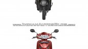 Honda Cliq vs Honda Activa - Spec sheet comparison front