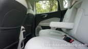 Jeep Compass rear seat review