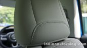 Jeep Compass seat headrest rear review