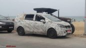 Mahindra U321 spotted along with Toyota Innova Crysta