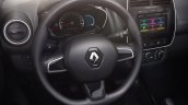 Renault Kwid Brazilian spec steering wheel and instrument cluster