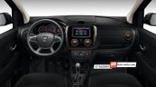2018 Dacia Duster (2018 Renault Duster) interior dashboard rendering